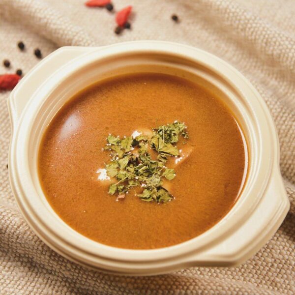 【お得なヘルシーセット】薬膳スープで作ったチキンカレー＆薬膳ダイズライス（各１食分）