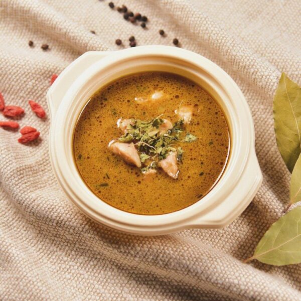 【お得なヘルシーセット】スリランカ風薬膳スープカレー＆薬膳ダイズライス（各１食分）