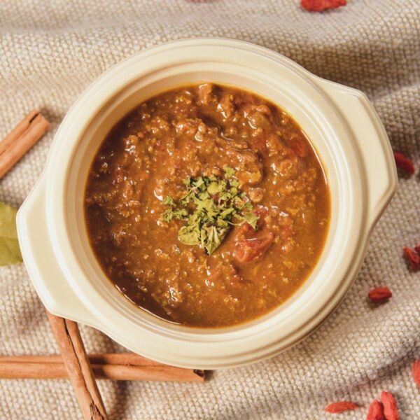 【お得なヘルシーセット】鶏と生姜の煮込み薬膳カレー＆薬膳ダイズライス（各１食分）