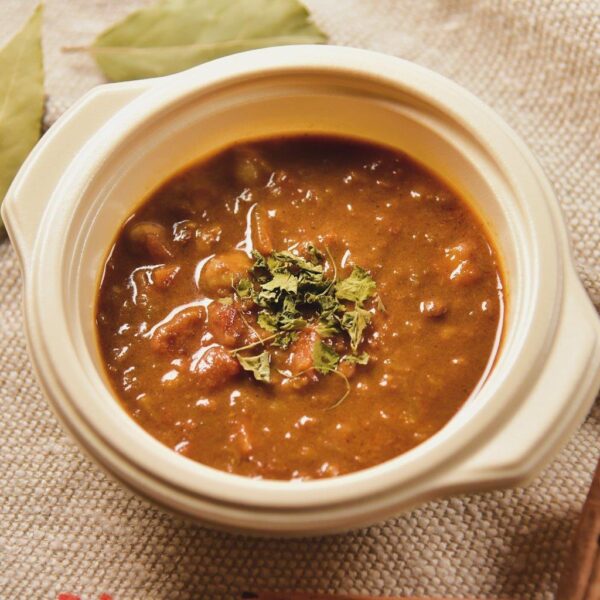 【お得なヘルシーセット】2種お豆とたっぷり野菜の薬膳カレー＆薬膳ダイズライス（各１食分）