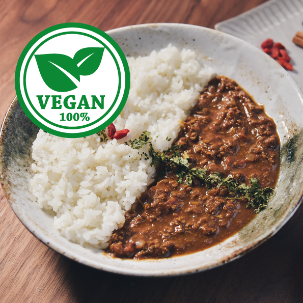 【冷凍】島豆腐と野菜出汁の薬膳キーマカレー